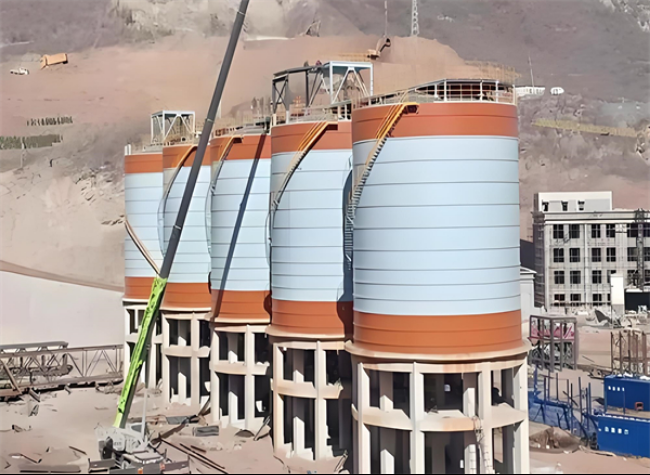 漳浦高架钢板仓